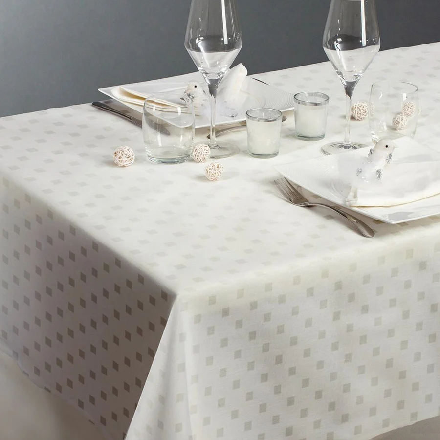 SERVIZIO TAVOLA 18 PERSONE DAMINA 01021601 AVORIO
