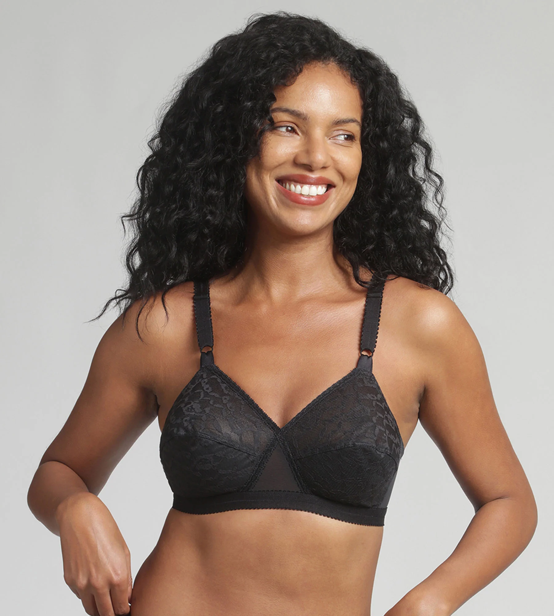 CRISS CROSS REGGISENO COPPA B PLAYTEX P0165 NERO