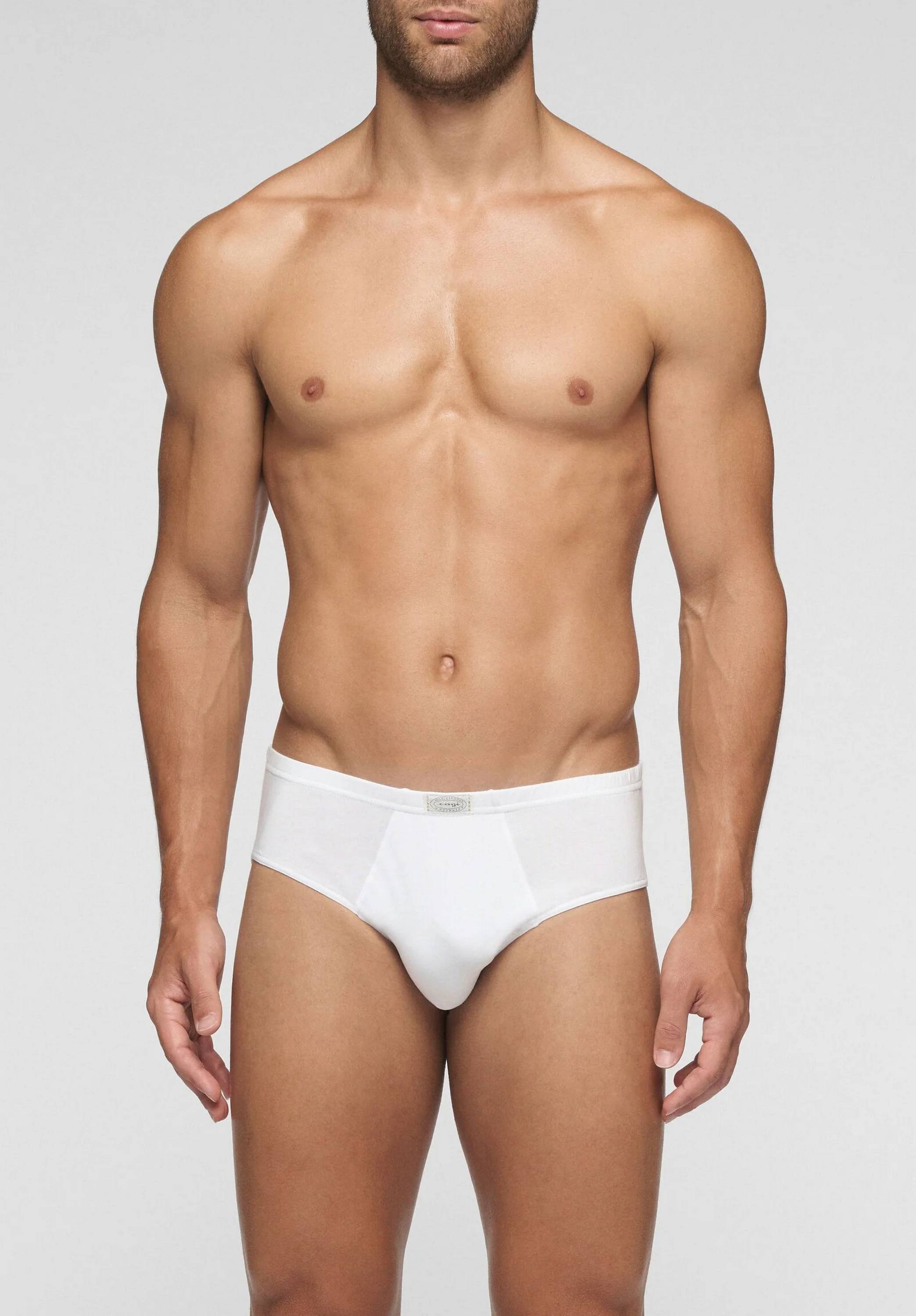 SLIP 100%COT.SPORT MIDI 1291 UOMO BIANCO