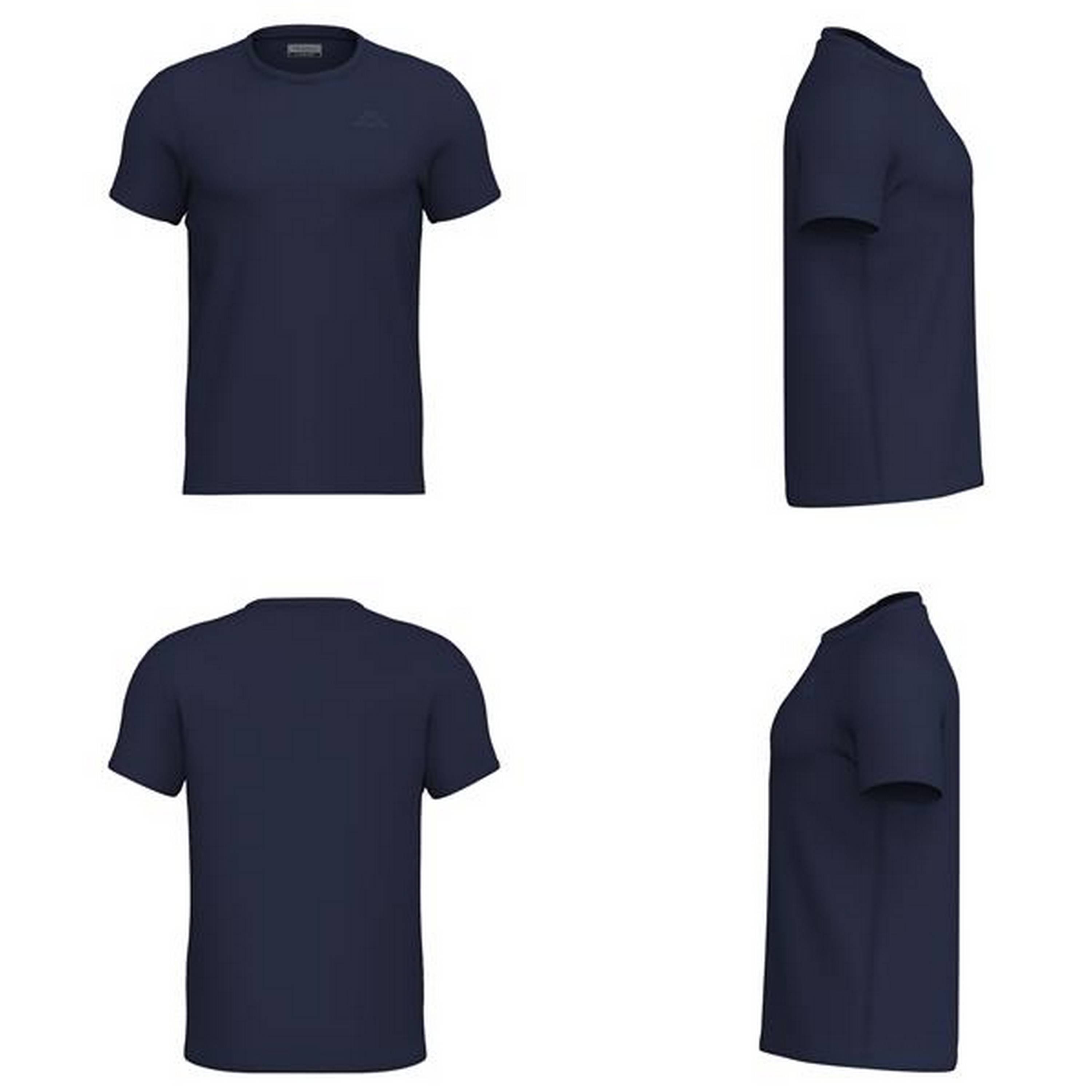 MAGLIA MANICA CORTA SLIM FIT 304J150 KAPPA BLUE MARINE - BLUE I