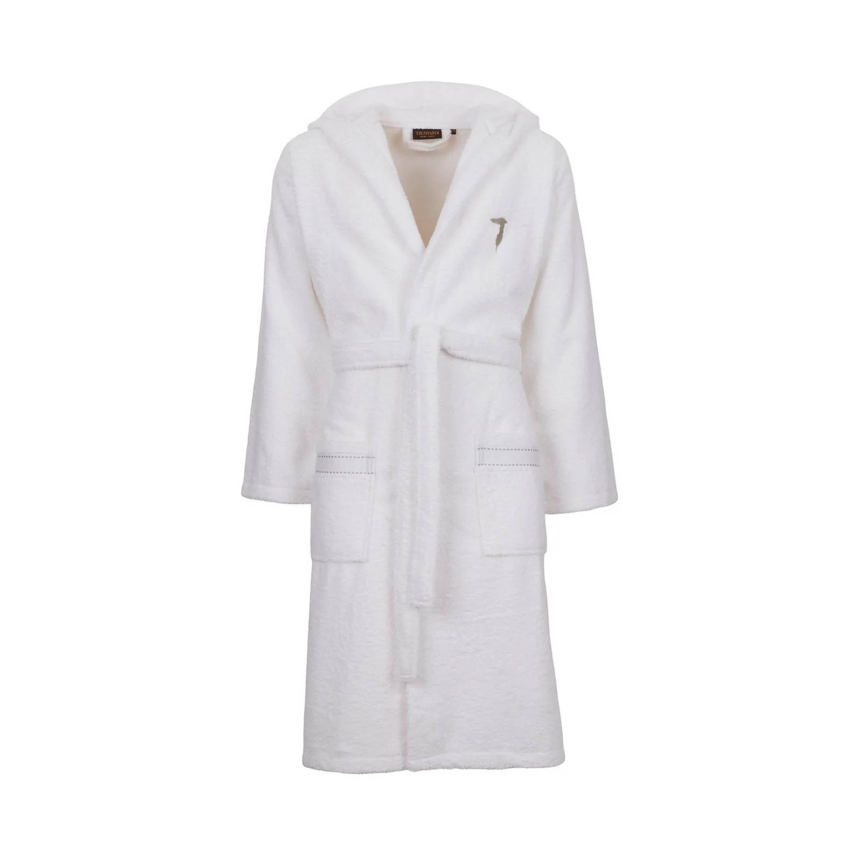 RIBBON ACCAPPATOIO IN SPUGNA UNISEX TRUSSARDI BIANCO