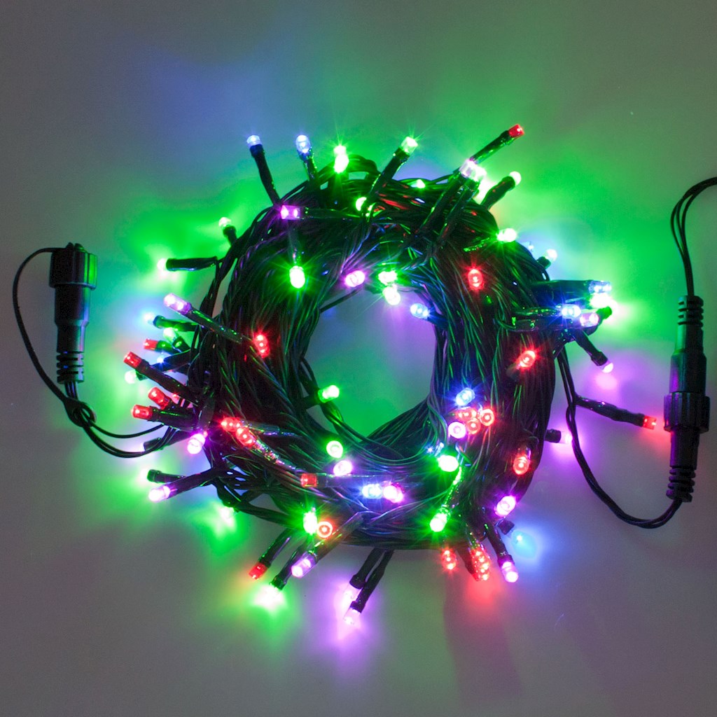 CATENA 100 LED MULTICOLOR 10M 31463