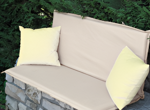 CUSCINO PANCA 3 POSTI PNC3 P317 CON SCHIENALE BEIGE