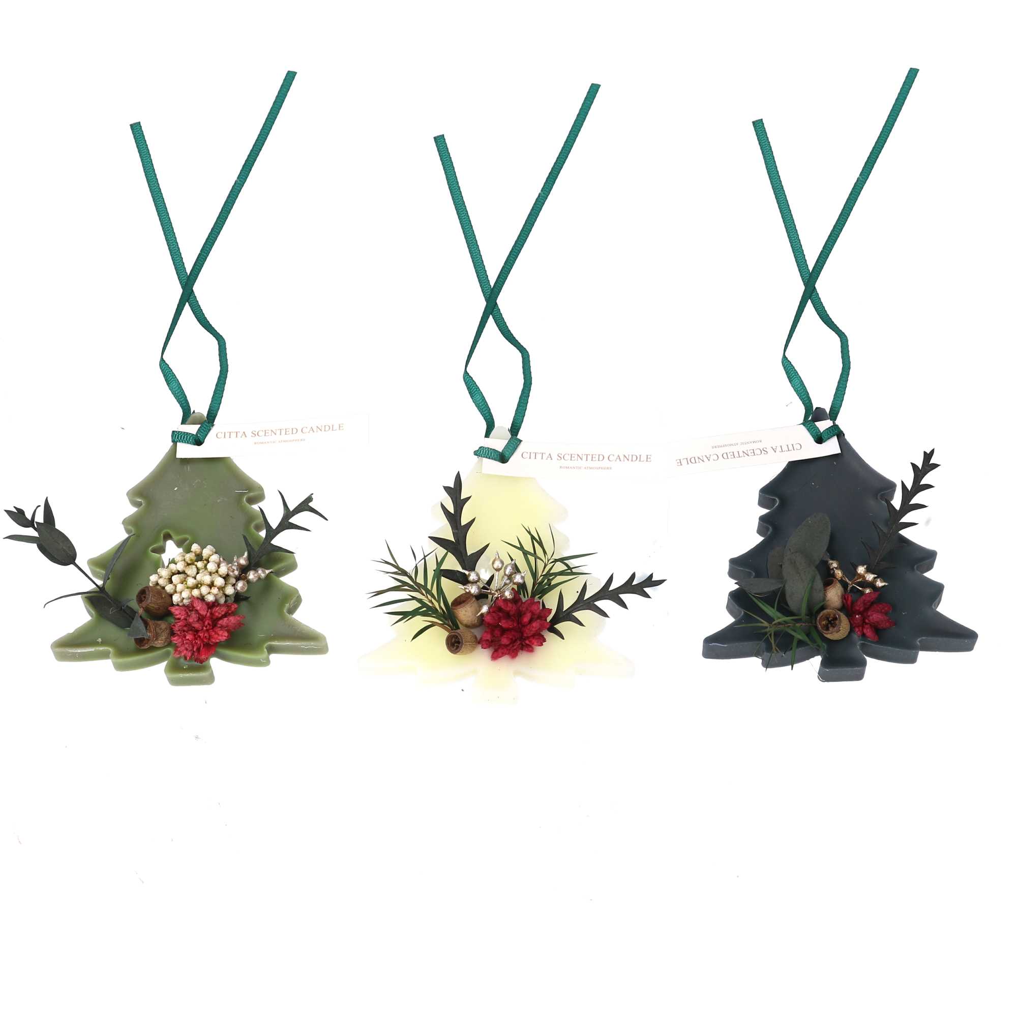 Profumatore cera albero confezione 3 pzassortiti cm29,5x12h4,5
