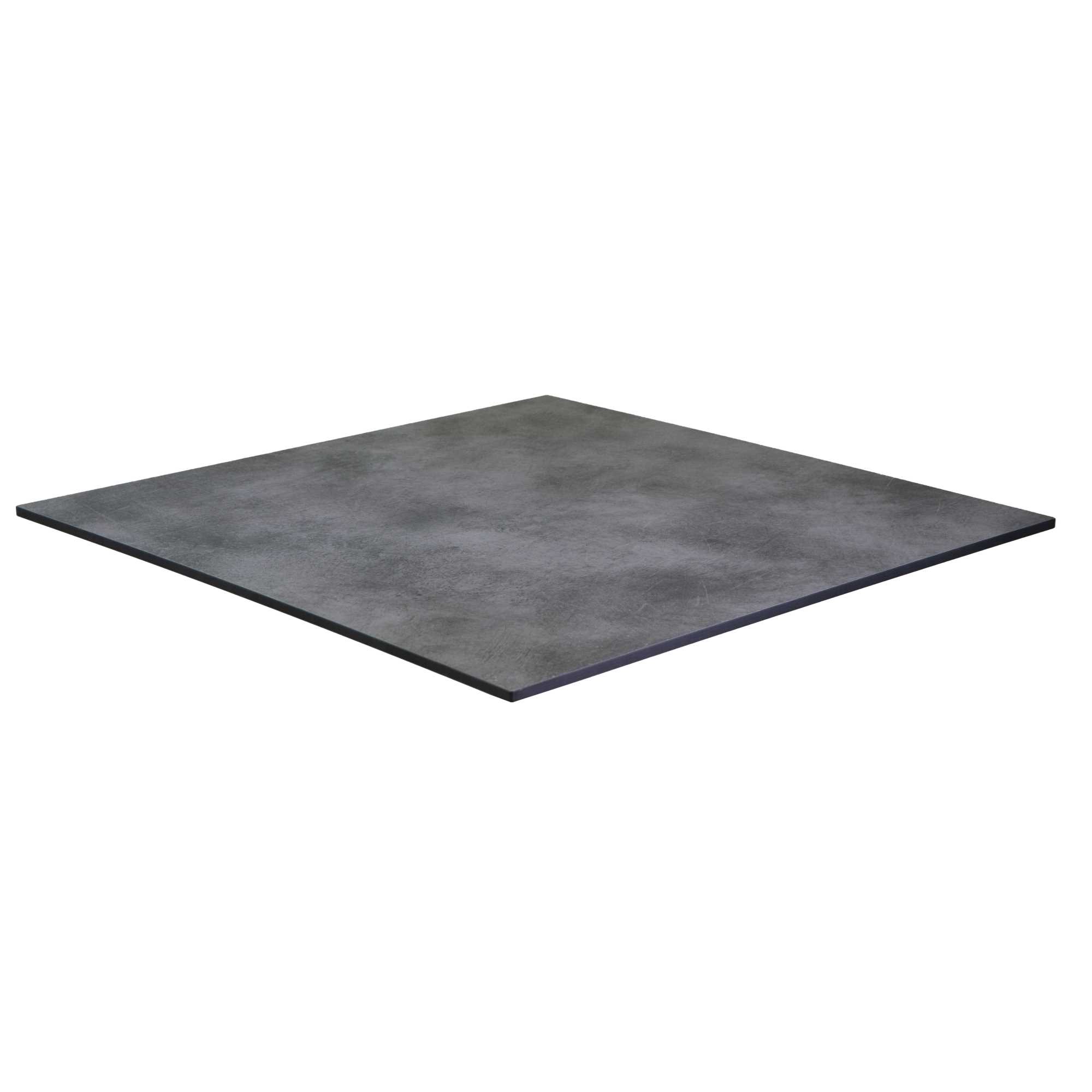Top tavolo hpl grigio quadro cm59x59x1