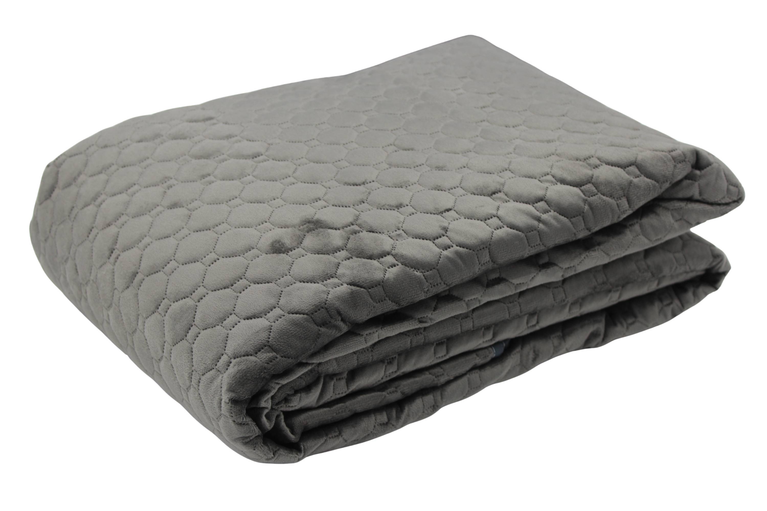 TRAPUNTINO VELVET MATRIMONIALE SUPER PROMO PERLA