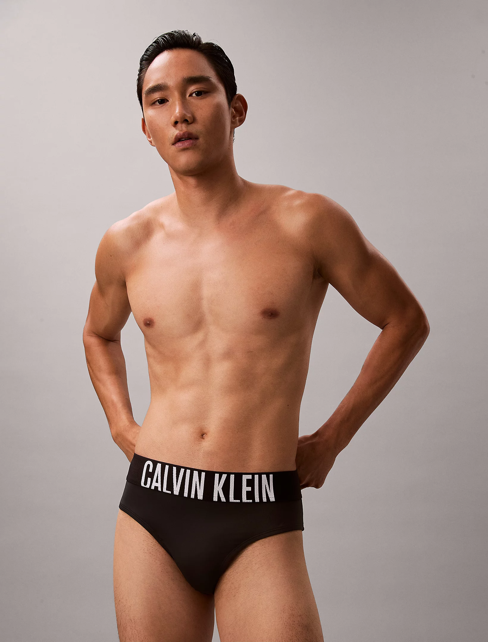 COSTUME UOMO SLIP N61016 CALVIN KLEIN BLACK