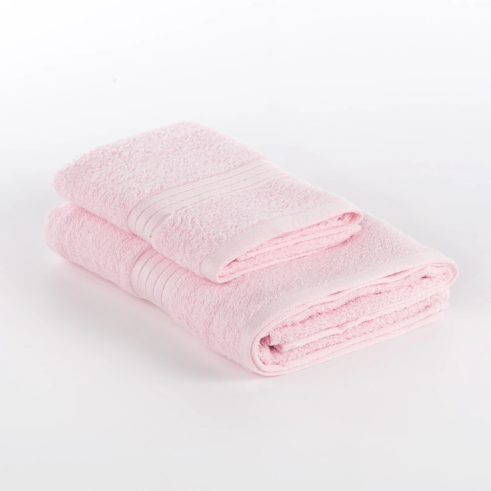 LIVING SET ASCIUGAMANI 1+1 VIA ROMA, 60 SS0035 ROSA