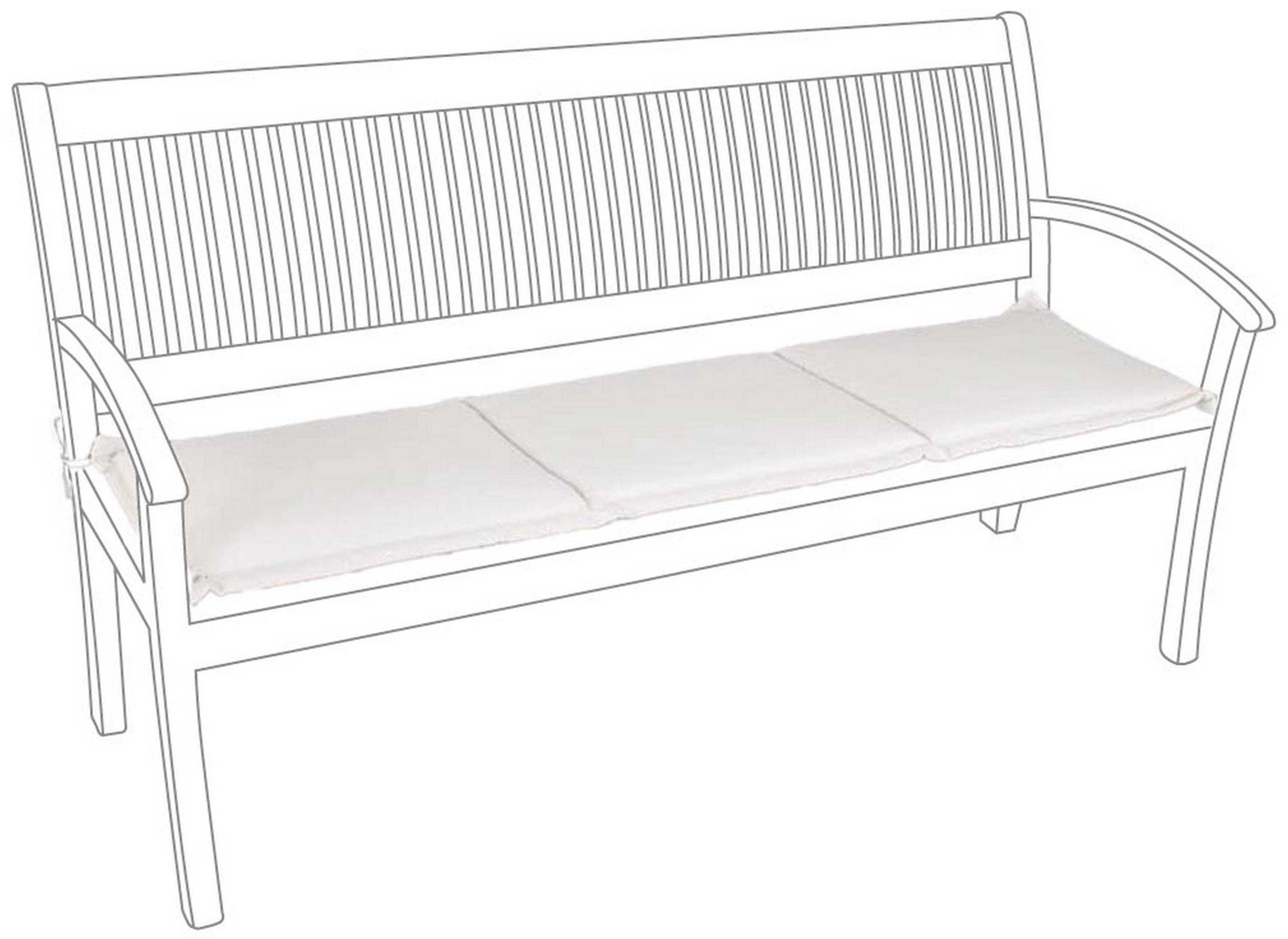 POLY180 CUSCINO NATURALE PANCA 3 POSTI BIZZOTTO 0805591