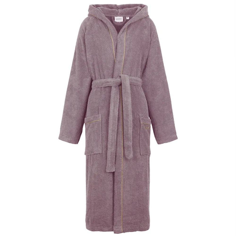 FINE OP ACCAPPATOIO IN SPUGNA UNISEX BORBONESE 408 MALVA