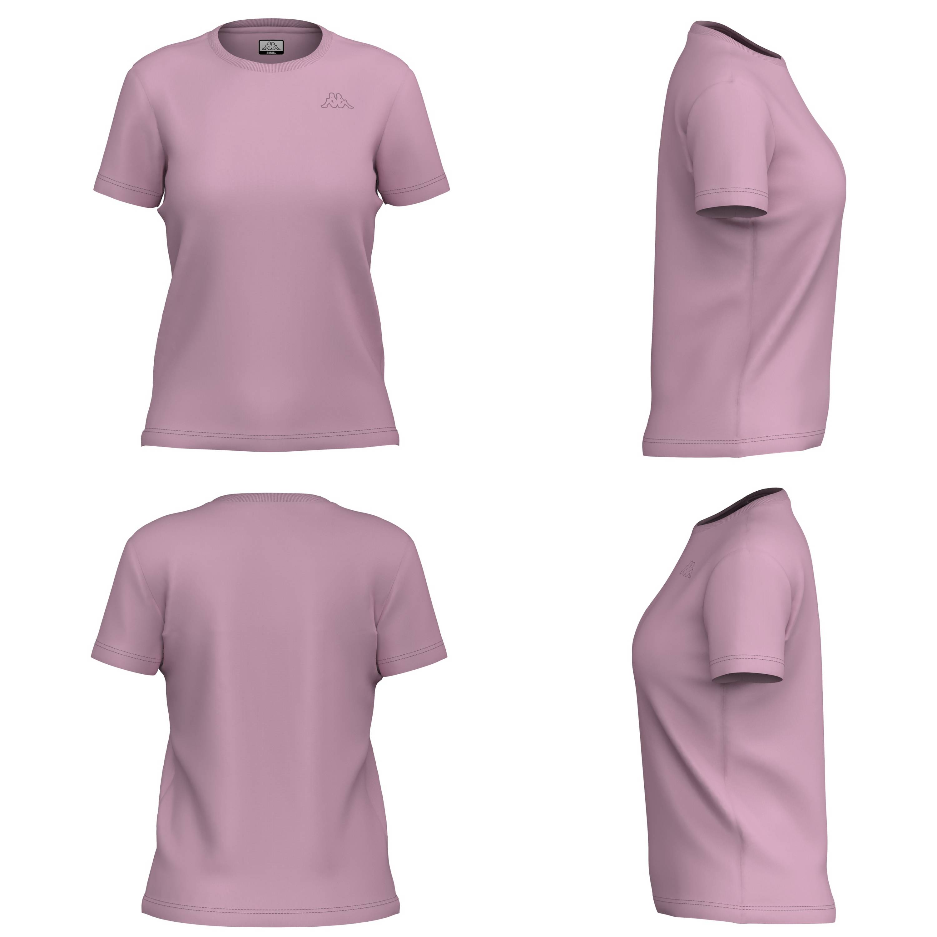 T-SHIRT DONNA LOGO SYLVIE 321Z4YW PINK NOSEGAY