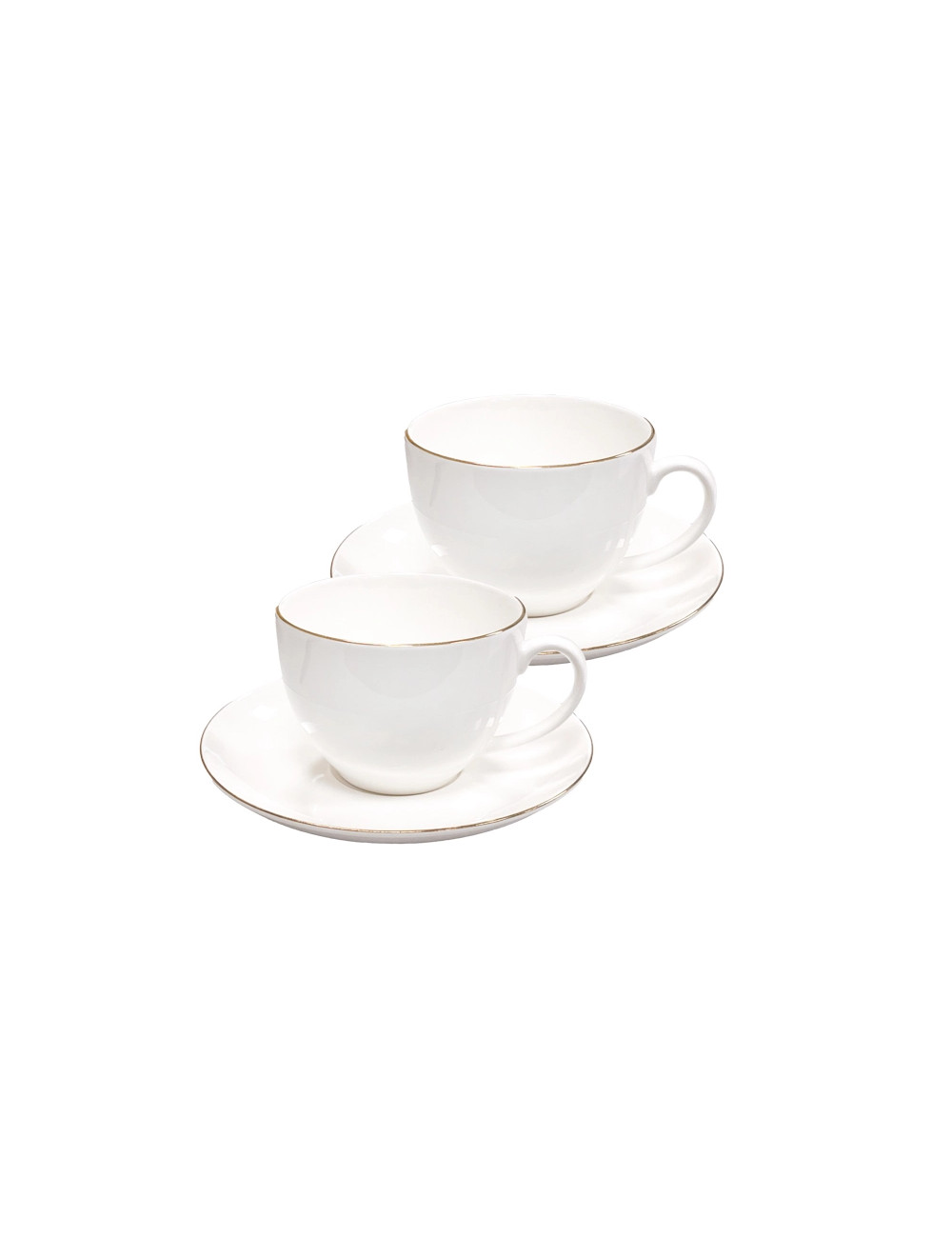 TAZZA THE' FILORO SET 2PZ NEW BONE 50262