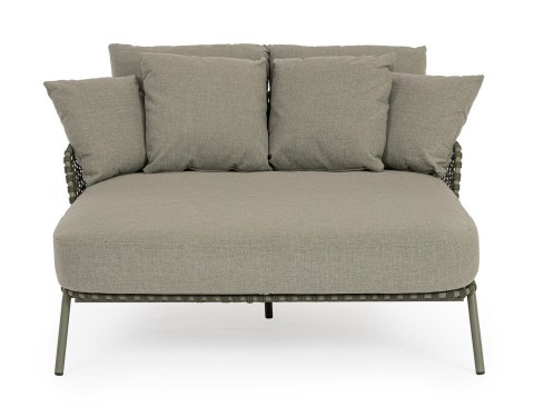 DAYBED 2 POSTI CON CUSCINI IVISSA VERDE 0660617
