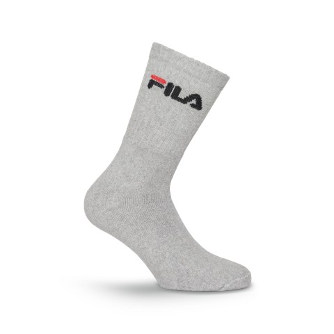 CALZA DA TENNIS 3 PAIA FILA F9505 400 GRIGIO