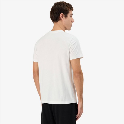 MAGLIA MANICA CORTA SLIM FIT 304J150 KAPPA BIANCO