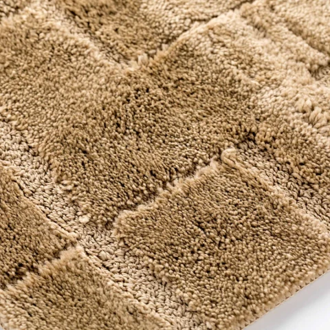 AGUA TRIS TAPPETO BAGNO AV0021 LINEAORO BEIGE