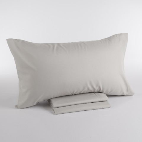 NO STIRO - MORE TIME COMPLETO LETTO MATRIMONIALE ILBLUBIANCHERIA SILVER
