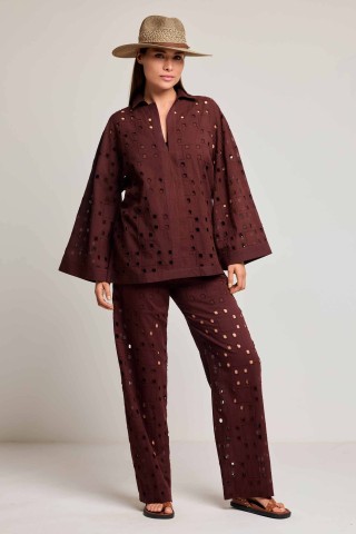 TIFFANY TROUSERS DAVID WINE