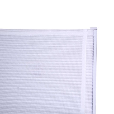 POLTRONA SULLIVAN BIANCA ALLUMINIO CON BRACCIOLI TONDI 747 VACCHETTI