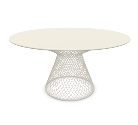 COMO TAVOLO TONDO ACCIAIO 494 + 1207 EMU