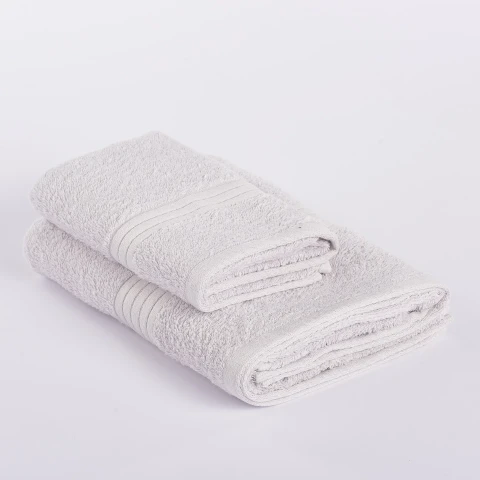 LIVING SET ASCIUGAMANI 1+1 VIA ROMA, 60 SS0035 GHIACCIO