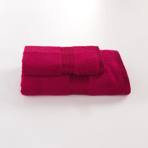 LIVING SET ASCIUGAMANI 1+1 VIA ROMA, 60 SS0035 BORDEAU