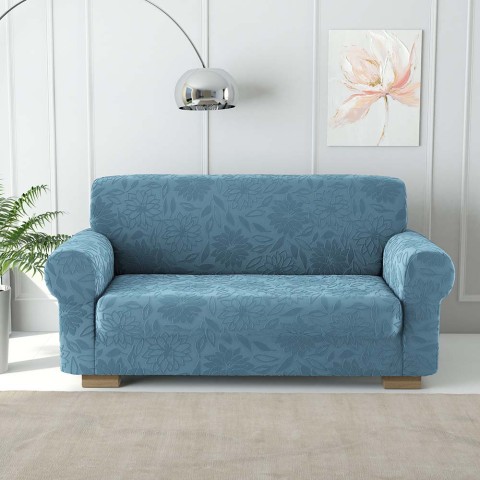 COPRIDIVANO BOUTIQUE 3 POSTI ILBLUCASA AZZURRO