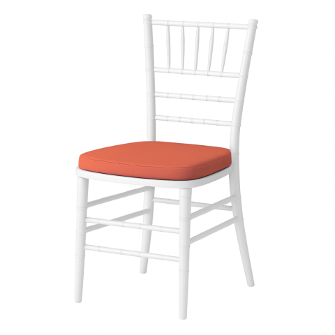 CHIAVARINA CUSCINO COPRISEDIA CVRN P317 COLORATO ARANCIONE TERRACOTTA