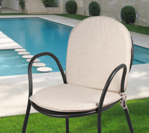 CUSCINO SEDIA DA GIARDINO MONOBLOCCO P317 BEIGE