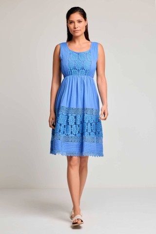 PONZA ABITO DONNA DAVID DB26-008 BLUE
