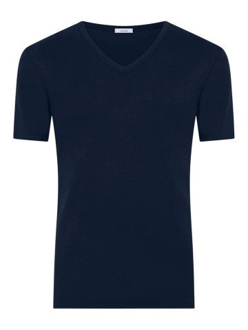 MAGLIA TERMICA 100% COTONE  MANICA CORTA SCOLLO V U801A8 RAGNO BLEU