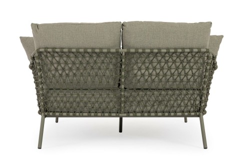 DAYBED 2 POSTI CON CUSCINI IVISSA VERDE 0660617