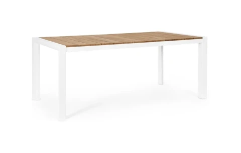 CAMERON TAVOLO 180X90 BIANCO 0663398 BIZZOTTO