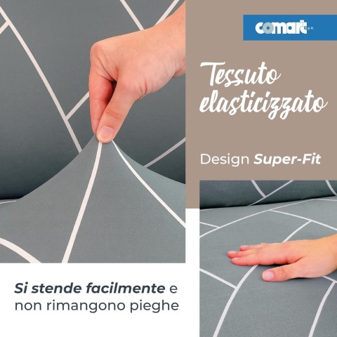 COPRIDIVANO FASCHION 3 POSTI COMART DIS.4
