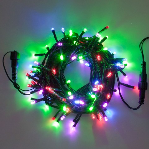 CATENA 100 LED MULTICOLOR 10M 31463
