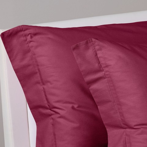 BASIC COLLECTION COMPLETO LENZUOLA SINGOLO ILBLUCASA BORDEAUX
