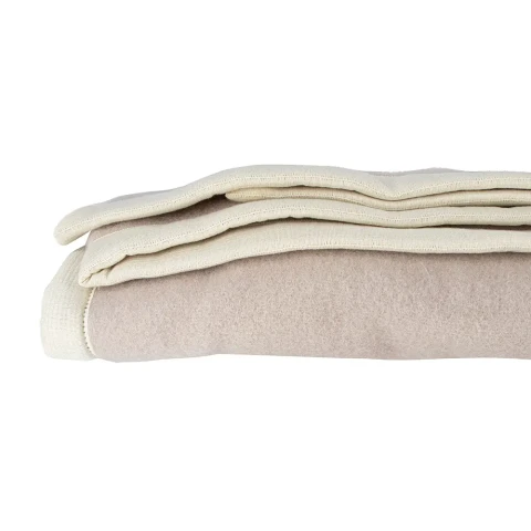 DAISY COPERTA DI LANA 180X210CM 22792 SOMMA 1,5 PIAZZE BEIGE