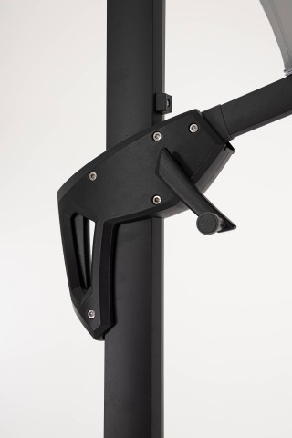 OMBRELLONE BRACCIO LATERALE VEGA 3X3MT ANTRACITE-GRIGIO 0795867