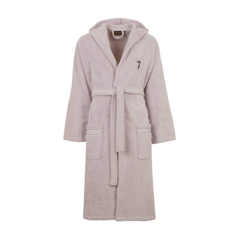 RIBBON ACCAPPATOIO IN SPUGNA UNISEX TRUSSARDI GRIGIO PERLA