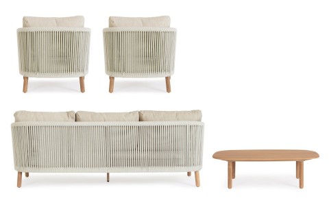 SET 4 SALOTTO CON CUSCINI APOLLUS 0663898