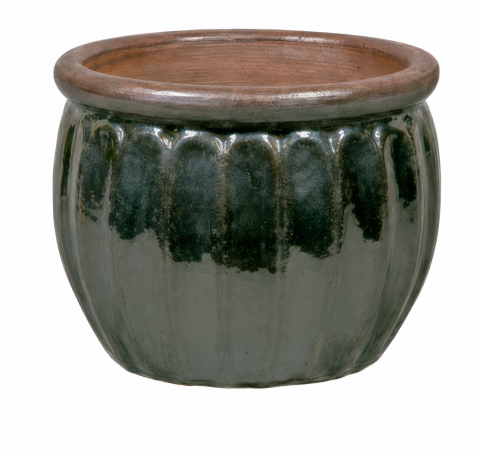 VASO CERAMICA LILLE L D46X23H VERDONE