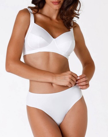 SHAPING REGGISENO COPPA D LOVABLE 14020 BIANCO