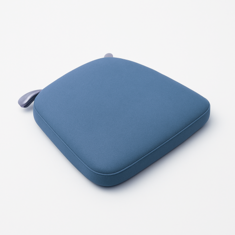 CHIAVARINA CUSCINO COPRISEDIA CVRN P317 COLORATO AZZURRO