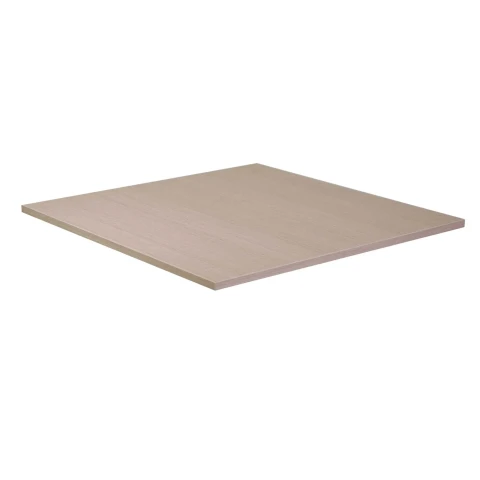 Top tavolo nobilitato rovere medusa quadro cm68x68X1,8