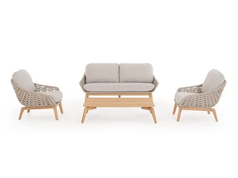 DIVANO 2-3P CON CUSCINI TAMIRES BEIGE 0660602