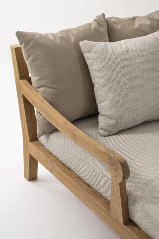 SET2 LOUNGE CON CUSCINI BALI NATURAL FSC 0806776