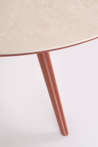 TAVOLO CABAS D120 RAME 0666125