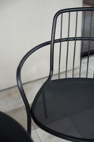 ALISEA POLTRONA FERRO ANTICO