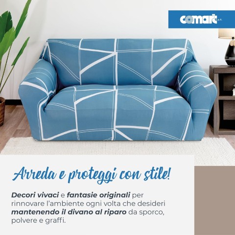 COPRIDIVANO FASCHION 3 POSTI COMART DIS.3