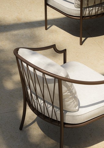 COMO POLTRONA RELAX BIANCO 1204- C/1204